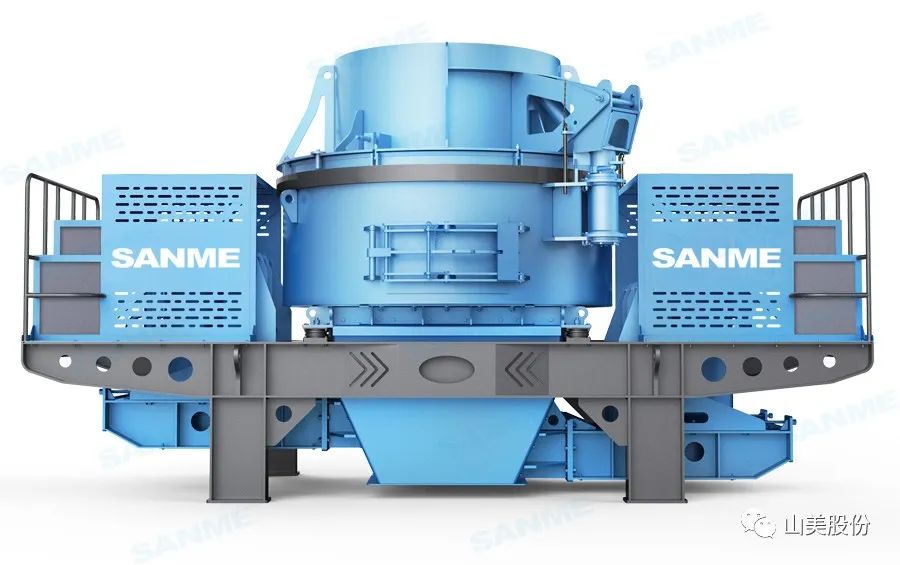 砂石協(xié)會(huì)報(bào)道！上海山美大進(jìn)料、大產(chǎn)量立式?jīng)_擊破碎機(jī)（制砂機(jī)）成功用于東方希望骨料生產(chǎn)線升級(jí)改造項(xiàng)目！